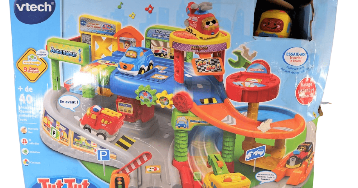 Mon premier garage interactif Tut tut bolides - VTech - Jeux d'éveil Mon premier garage interactif Tut tut bolides - VTech - Jeux d'éveil