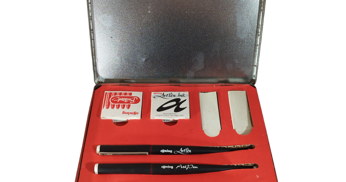 Coffret de Calligraphie Rotring Mi Emmaüs Emmaüs Grand Sud