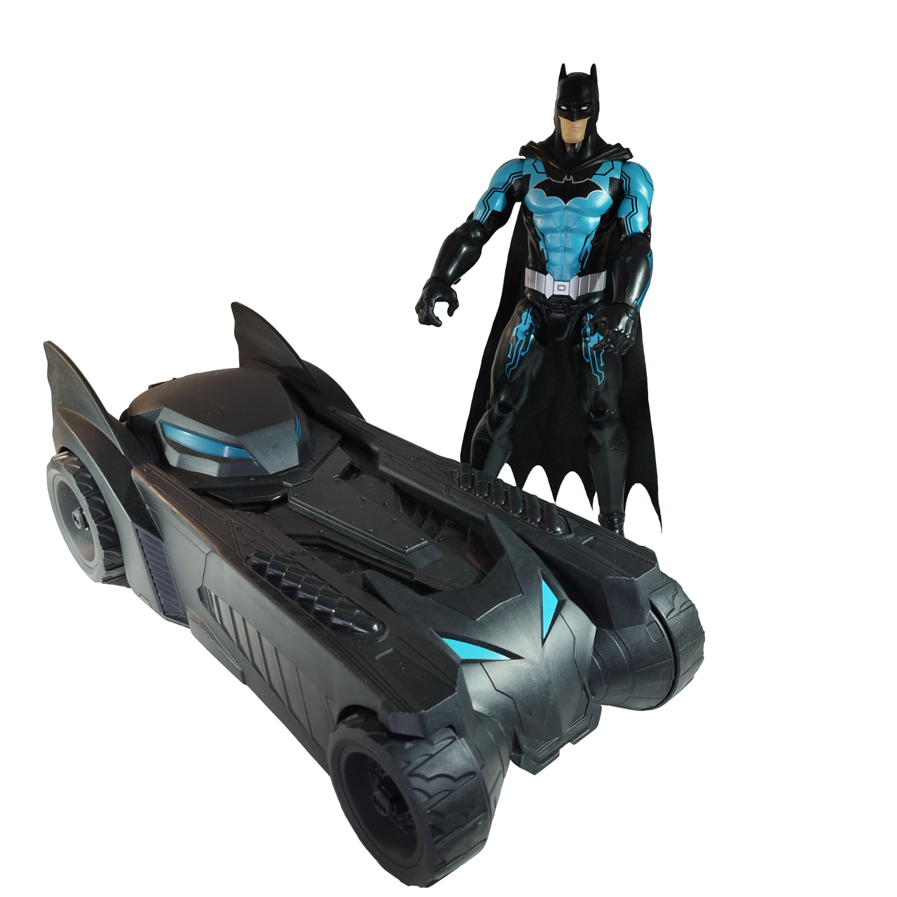 Figurine Batman avec véhicule Spin Master