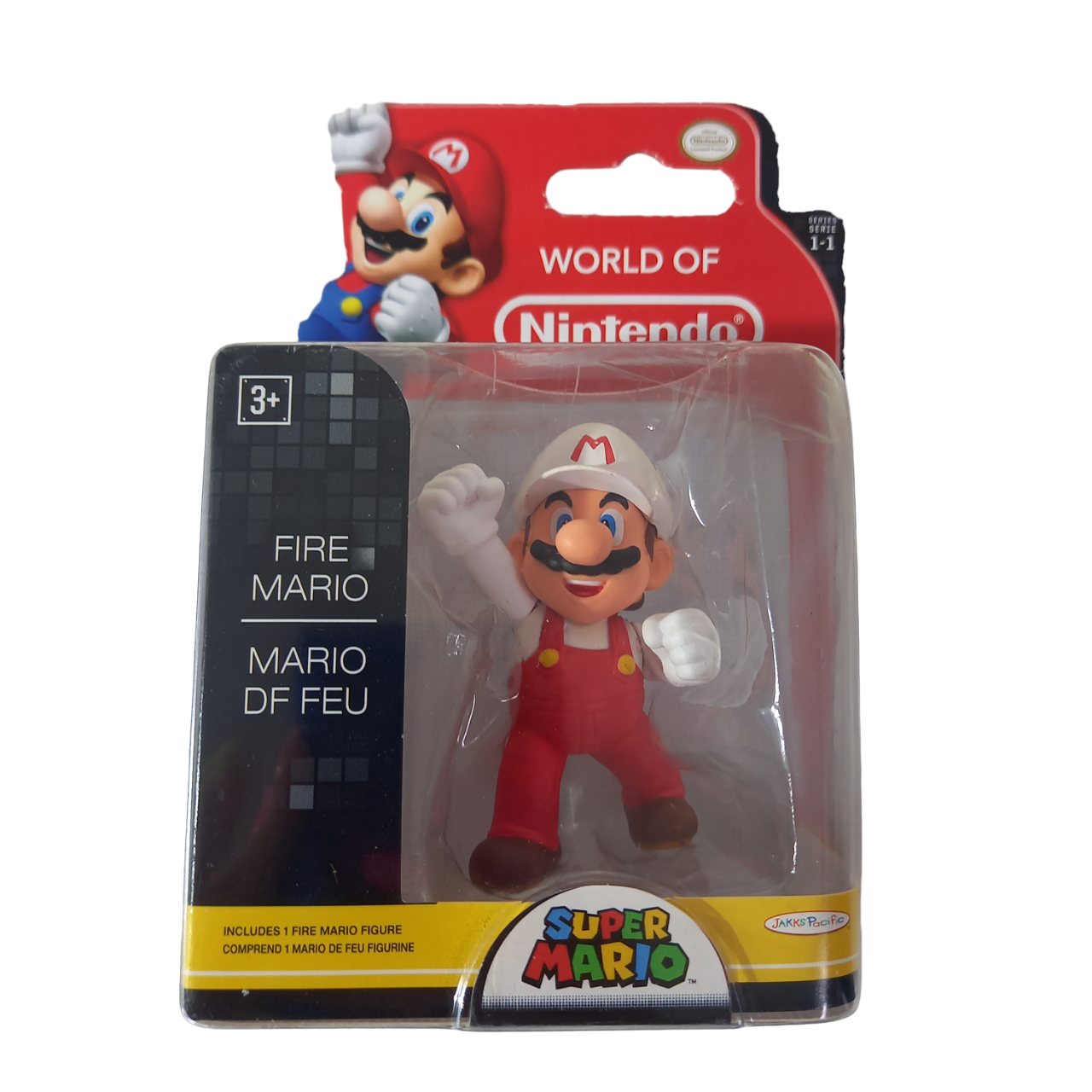 Mini Figurine Mario De Feu - Collection Nintendo