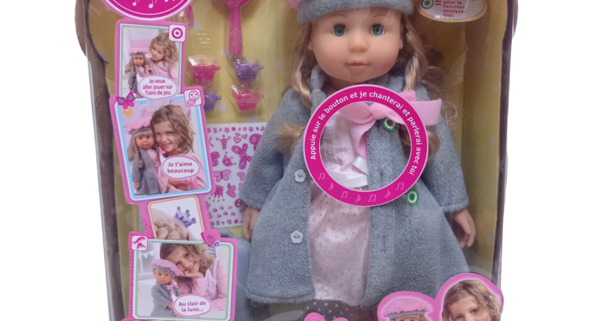 Poupee top charlene interactive